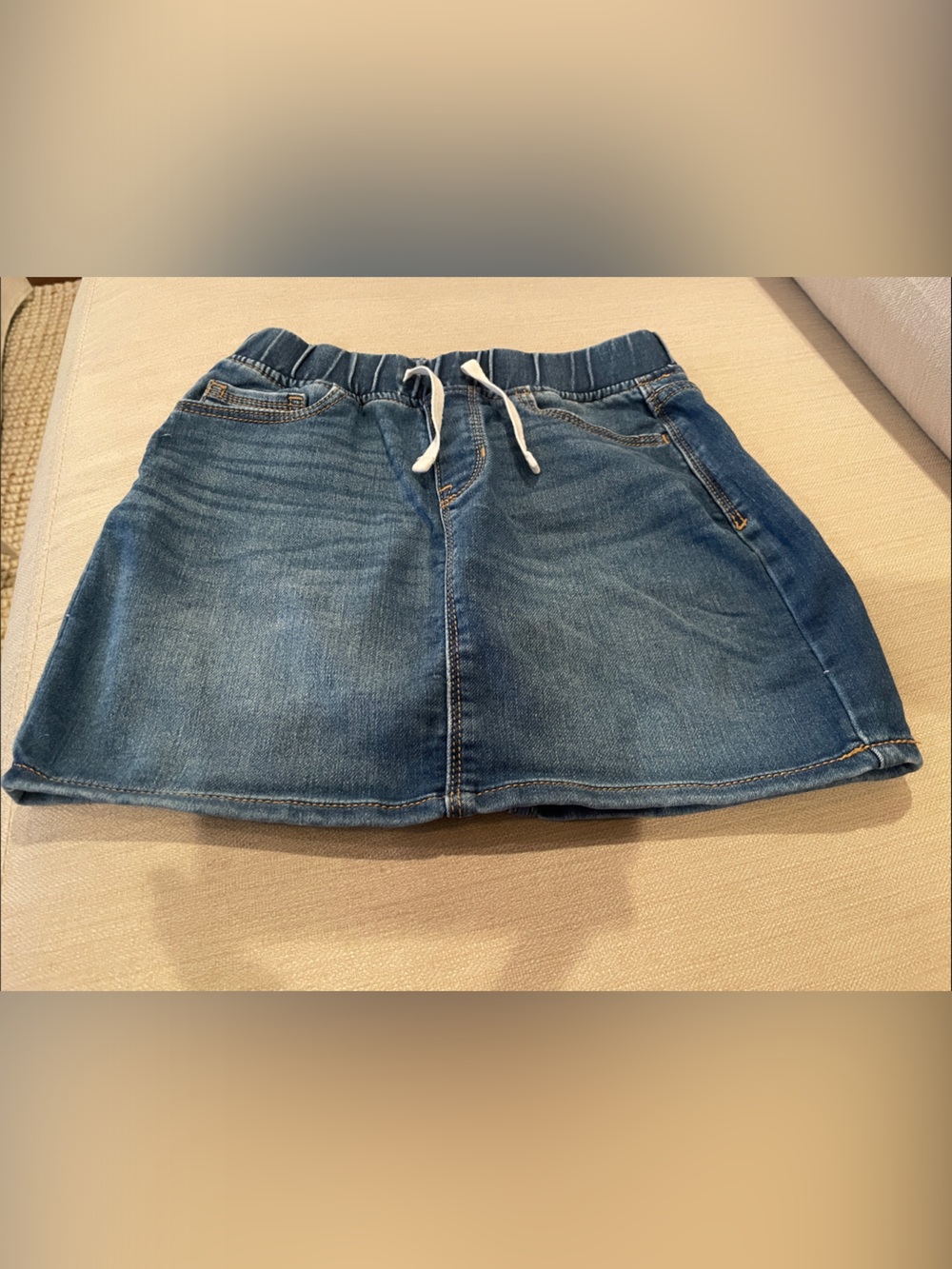 Kids Blue Denim Pull-On Skirt  - GAP Medium